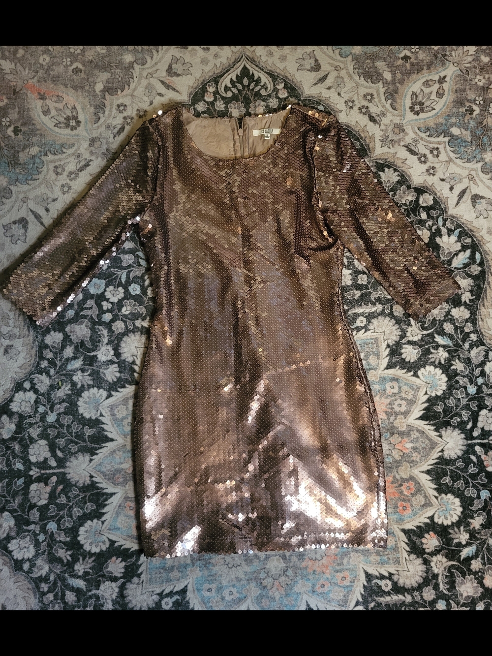 Brown Bronze Sequin